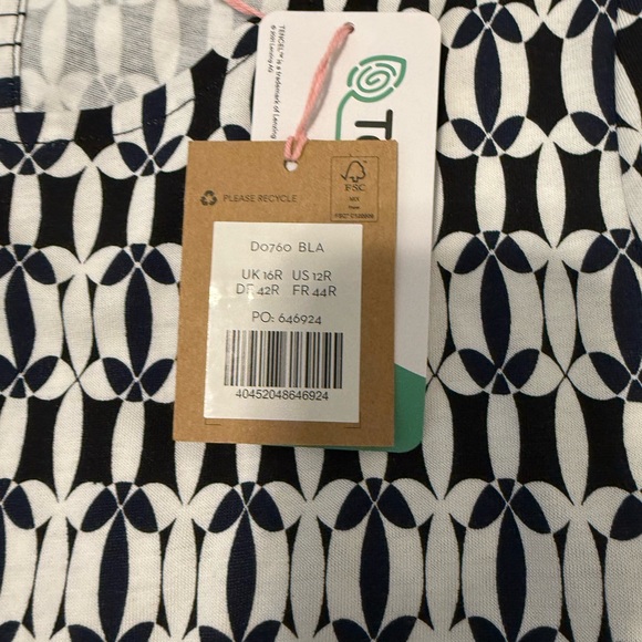 NWT Boden Geometric Dress - Picture 4 of 8